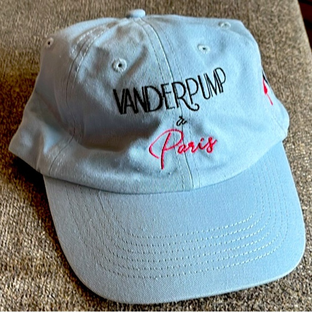 Vanderpump à Paris Merch Dad Hat Blue OS - Picture 3 of 4